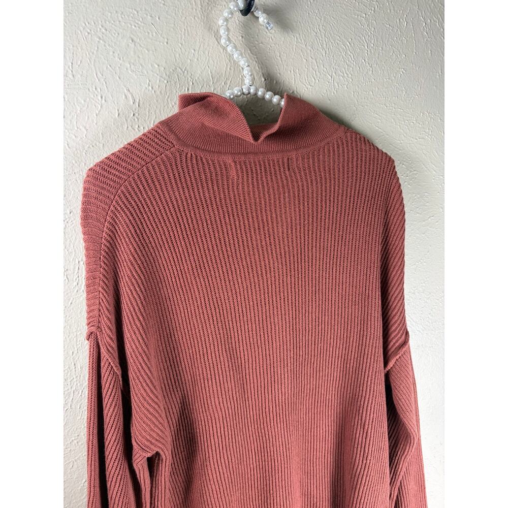 NEW Free People Beach XS Sweater Mini Dress Canyon Sunset Knit Lagenlook Boho - Picture 7 of 8